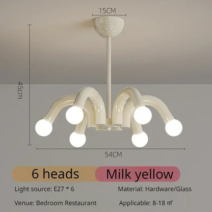 French Cream Style Led Hanging Lamp