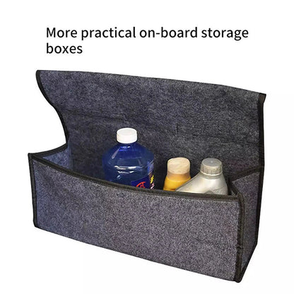 Gray Car Trunk Organizer Anti Slip Royal Lights & Home Decor