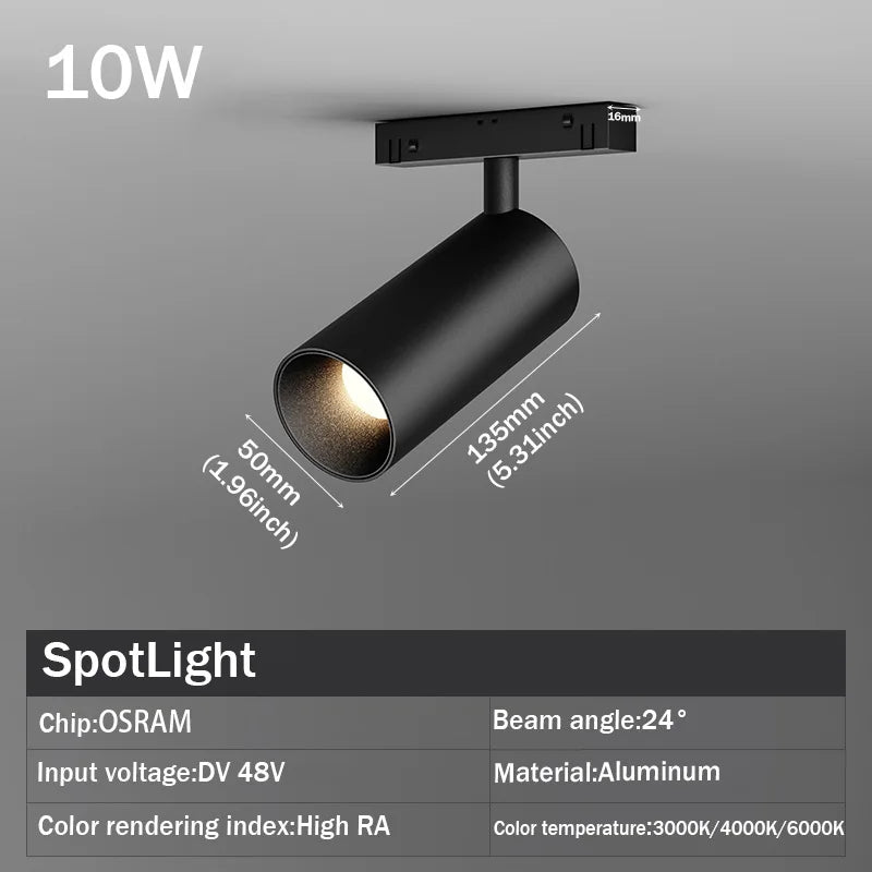 Modern Embedded Flexible Linear Fixture LED Spotlight DC48V Ceiling Indoor Light Royal Lights & Home Decor