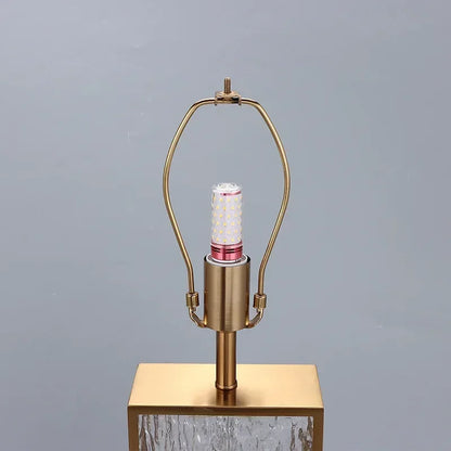 Modern Table Lamp Glass Body Marble Led Stand Desk Light