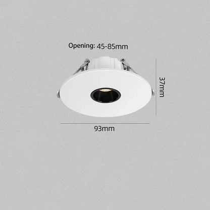 LED Spotlight Small Beam Angle Recessed Light