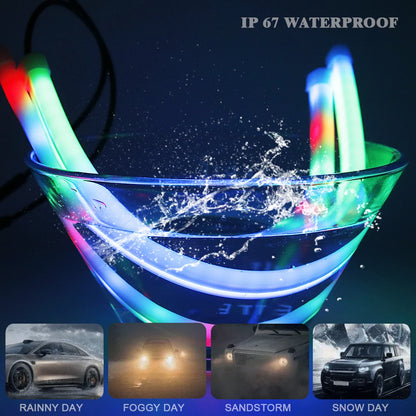 1Set Symphony DRL Car LED Daytime Running Light