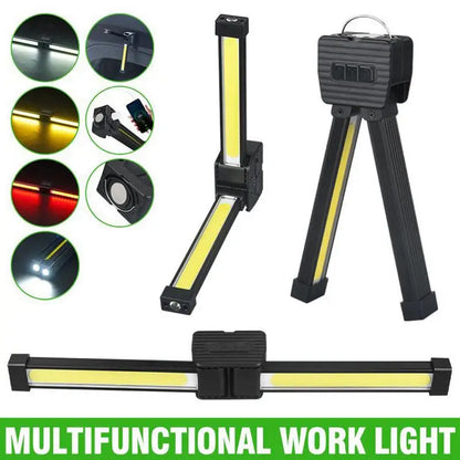 Waterproof Rechargeable Flashlight With Hook 7