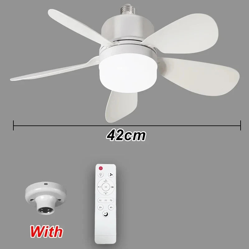 Lamp Head Five Leaf Fan Light