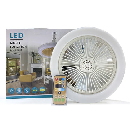 LED Ceiling Fan Light 50W With lamp holder Remote Control