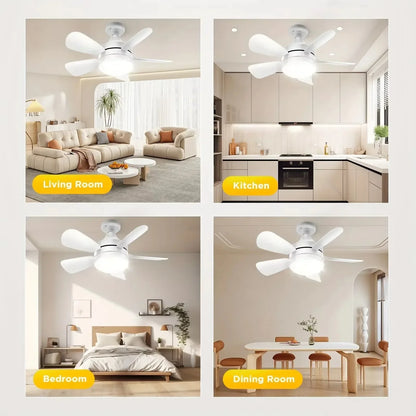 Lamp Head Five Leaf Fan Light