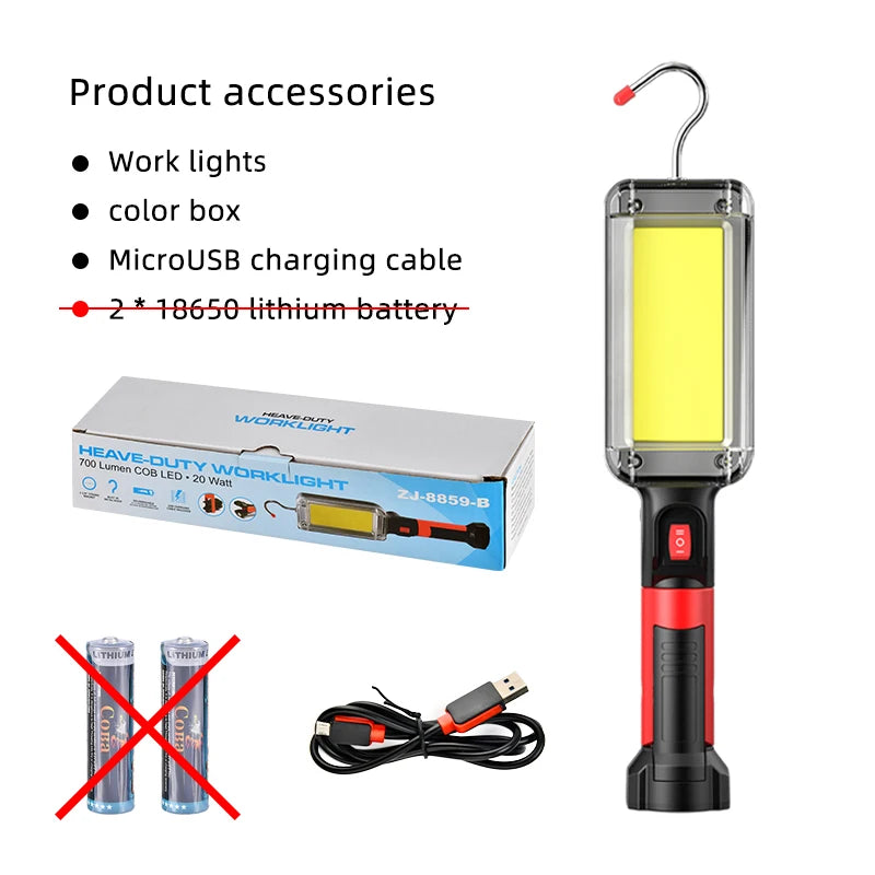 Led Portable Magnetic Light Hook Clip Waterproof - Royal Lights & Home Decor