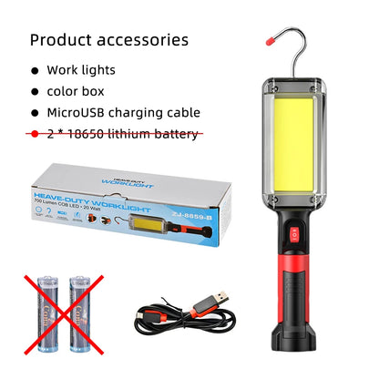 Led Portable Magnetic Light Hook Clip Waterproof - Royal Lights & Home Decor