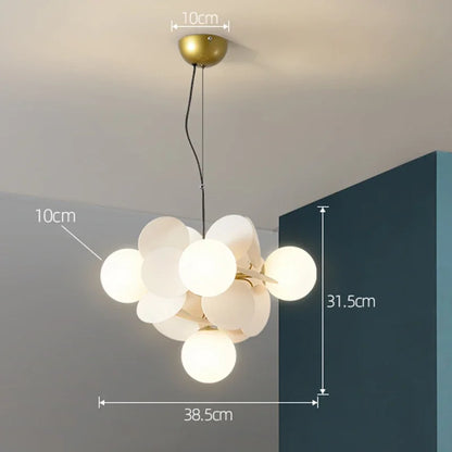 Modern Led Chandeliers Colourful Branch Lustre Luxury Ceiling Light