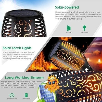 Solar Flame Torch Lights Royal Lights & Home Decor