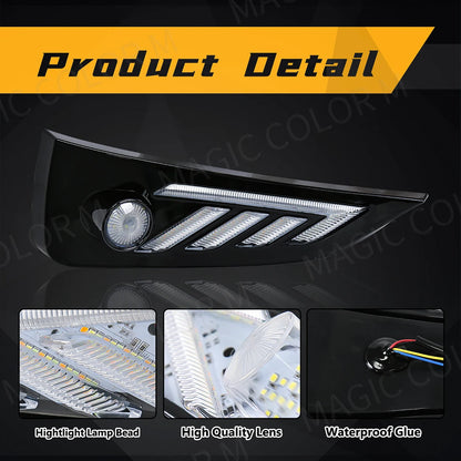 LED Daytime Running Lights DRL Fog Lamps