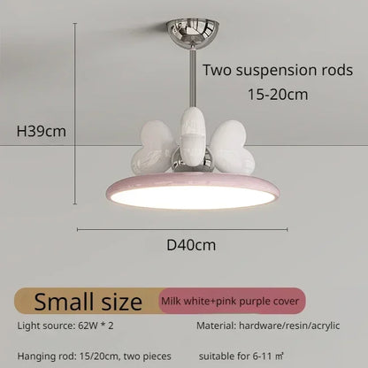 French Cream Style Led Hanging Lamp