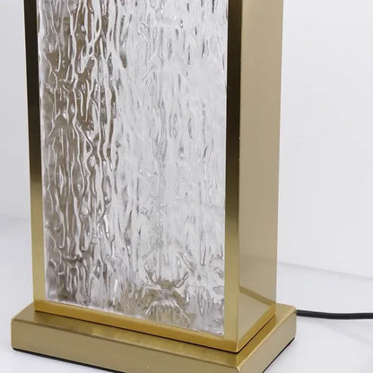 Modern Table Lamp Glass Body Marble Led Stand Desk Light