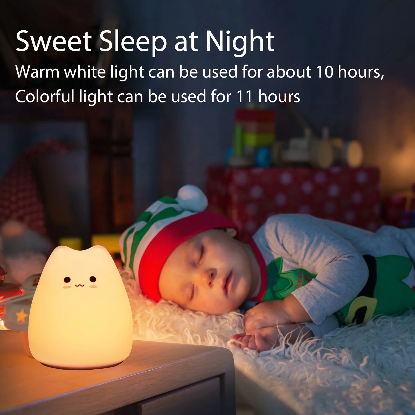 Cat Baby Night Lamp - Royal Lights & Home Decor