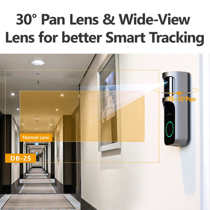 3MP Video Doorbell 2S Kit WiFi Smart Video Intercom