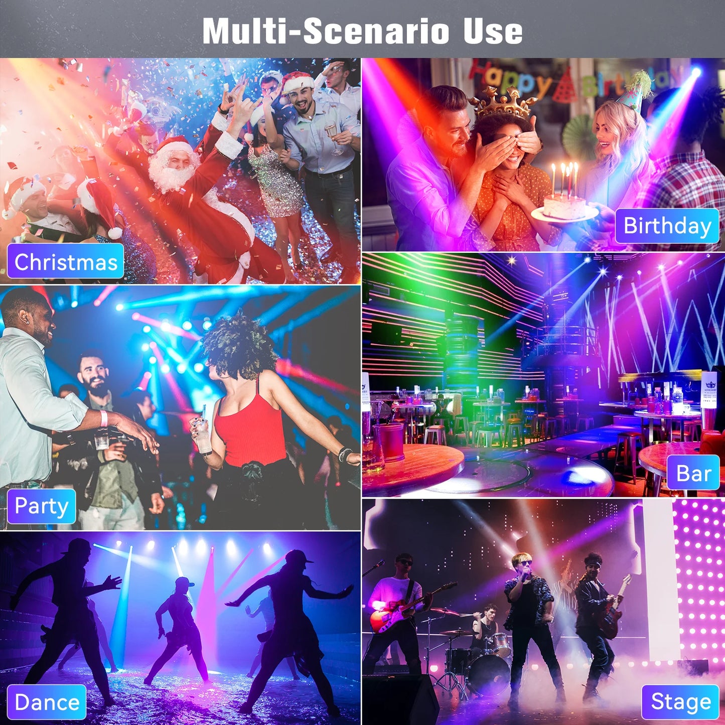 Stage Light With Remote Control