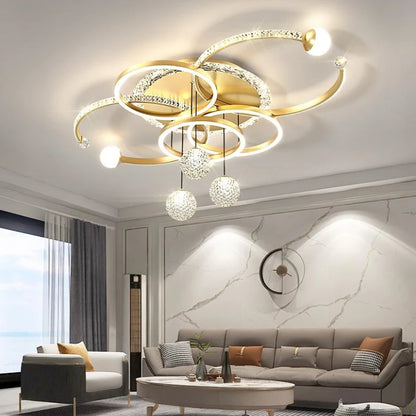 Modern Luxury LED Ceiling Chandeliers Lamps