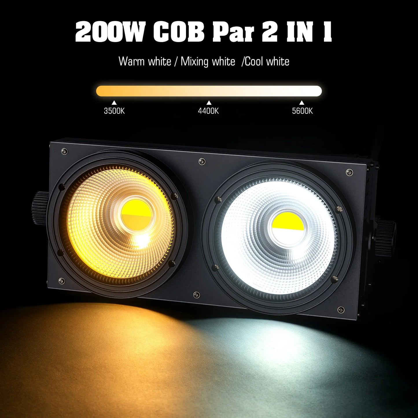 4PCS LED 2IN1 COB LIGHTS