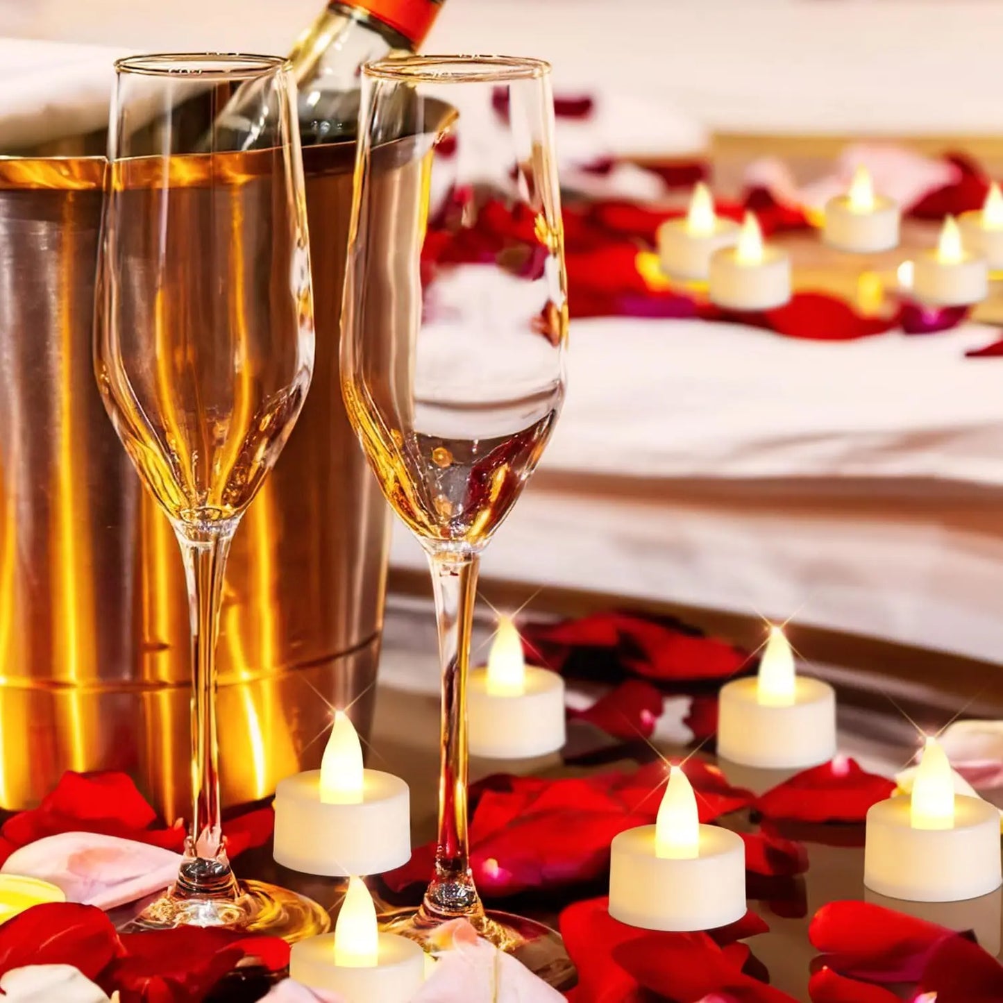 Flameless LED Tea Light Candles