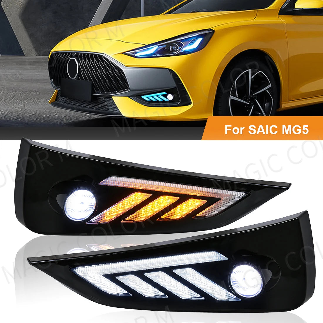 LED Daytime Running Lights DRL Fog Lamps