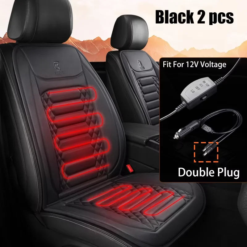 Winter Heated Car Seat Cover 12V Heating Warmer