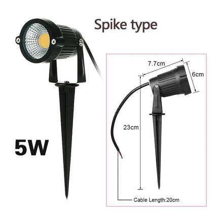 Outdoor Spike Lawn Lamp Waterproof Lighting Garden Path Spotlights Royal Lights & Home Decor