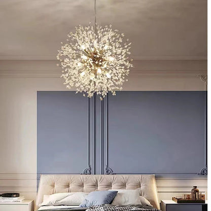 Modern Sky Star Fireball Crystal Pendant LED Lighting Royal Lights & Home Decor