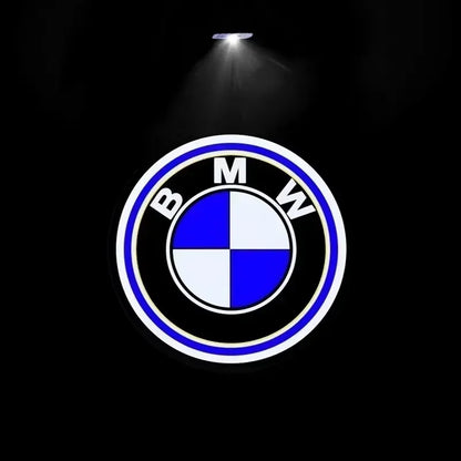 2/4Pcs LED Car HD Door Welcome Light For BMW
