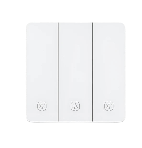 Smart WiFi Smart Light Switches glass panel No Neutral Wire 