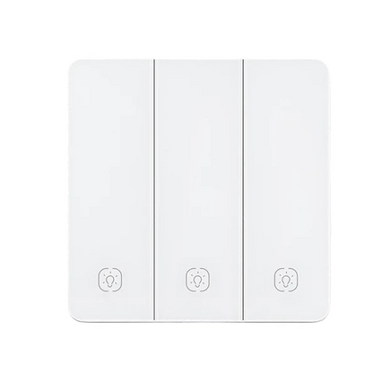 Smart WiFi Smart Light Switches glass panel No Neutral Wire 