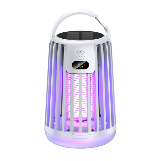 Solar Garden Rechargeable Insect Fly Trap 