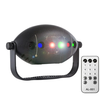 Stage Party Laser Projector DJ Disco Light Rechargeable Rgb Color