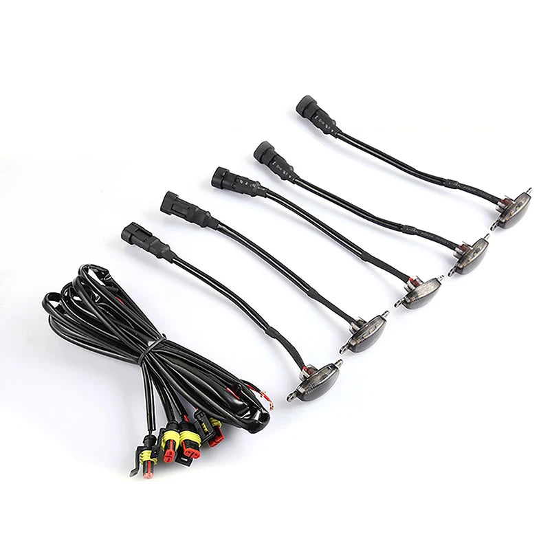 Universal LED Car Lights Front LED Grille Lights With Harness Eagle Eye Lamp