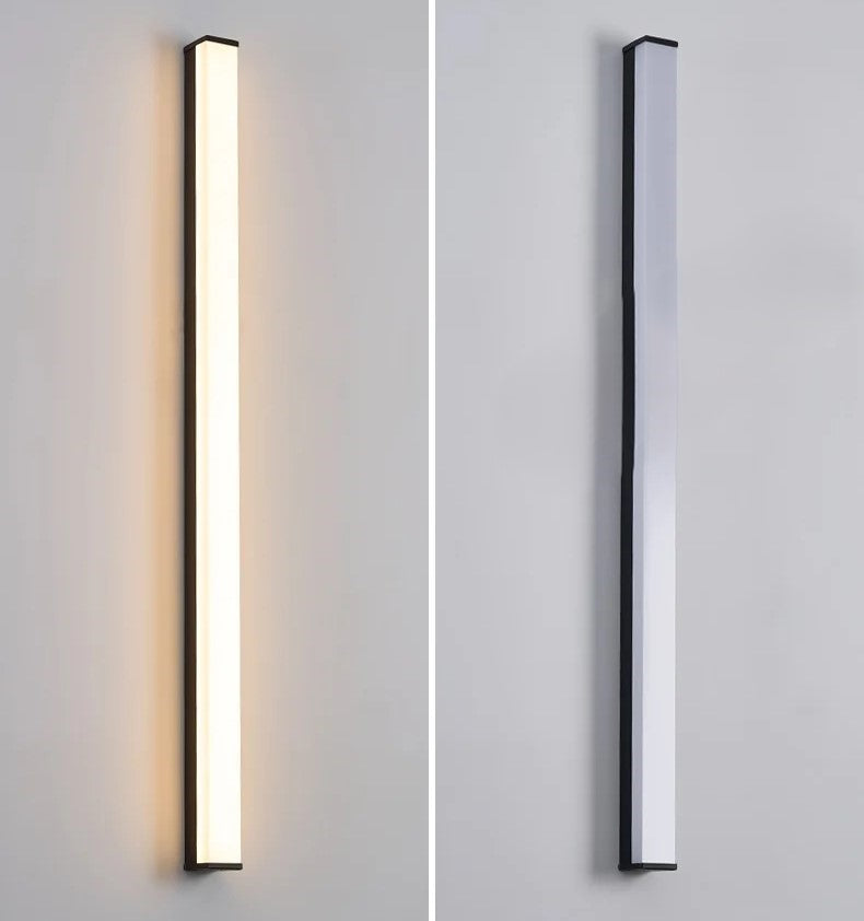 Modern Waterproof Outdoor Long Strip LED Wall Light