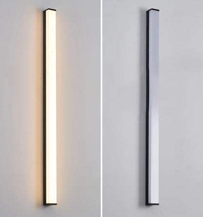 Modern Waterproof Outdoor Long Strip LED Wall Light