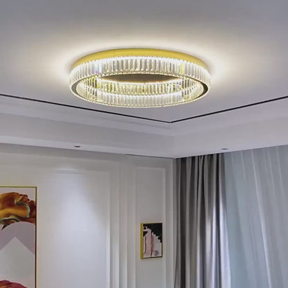 Modern Gold Crystal  Ceiling Chandelier  Led Indoor Lighting Decor