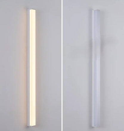 Modern Waterproof Outdoor Long Strip LED Wall Light